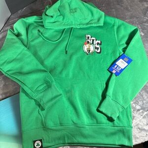 Boston Celtics Full Back Hoodie NWT Men’s Small